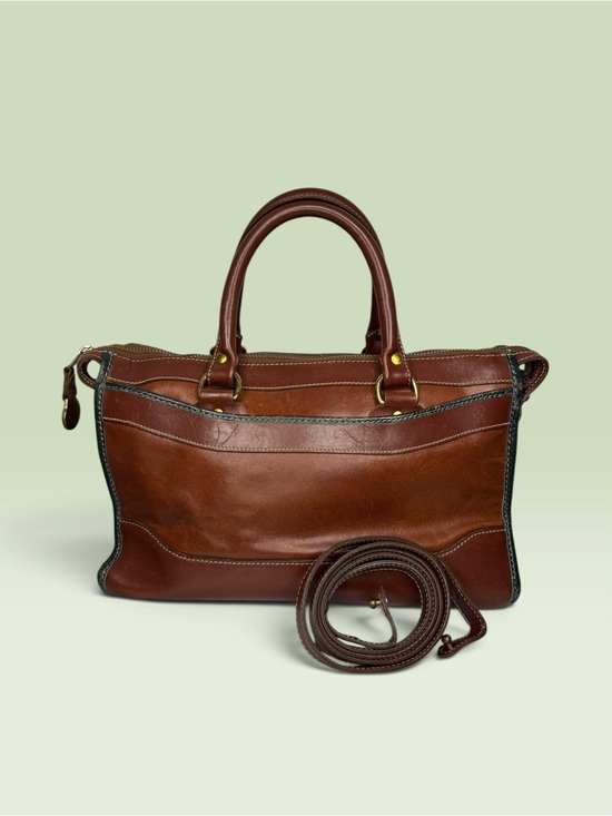 Brahmin Handbags - Brahmin 90s Vintage Tuscan Satchel Crossbody